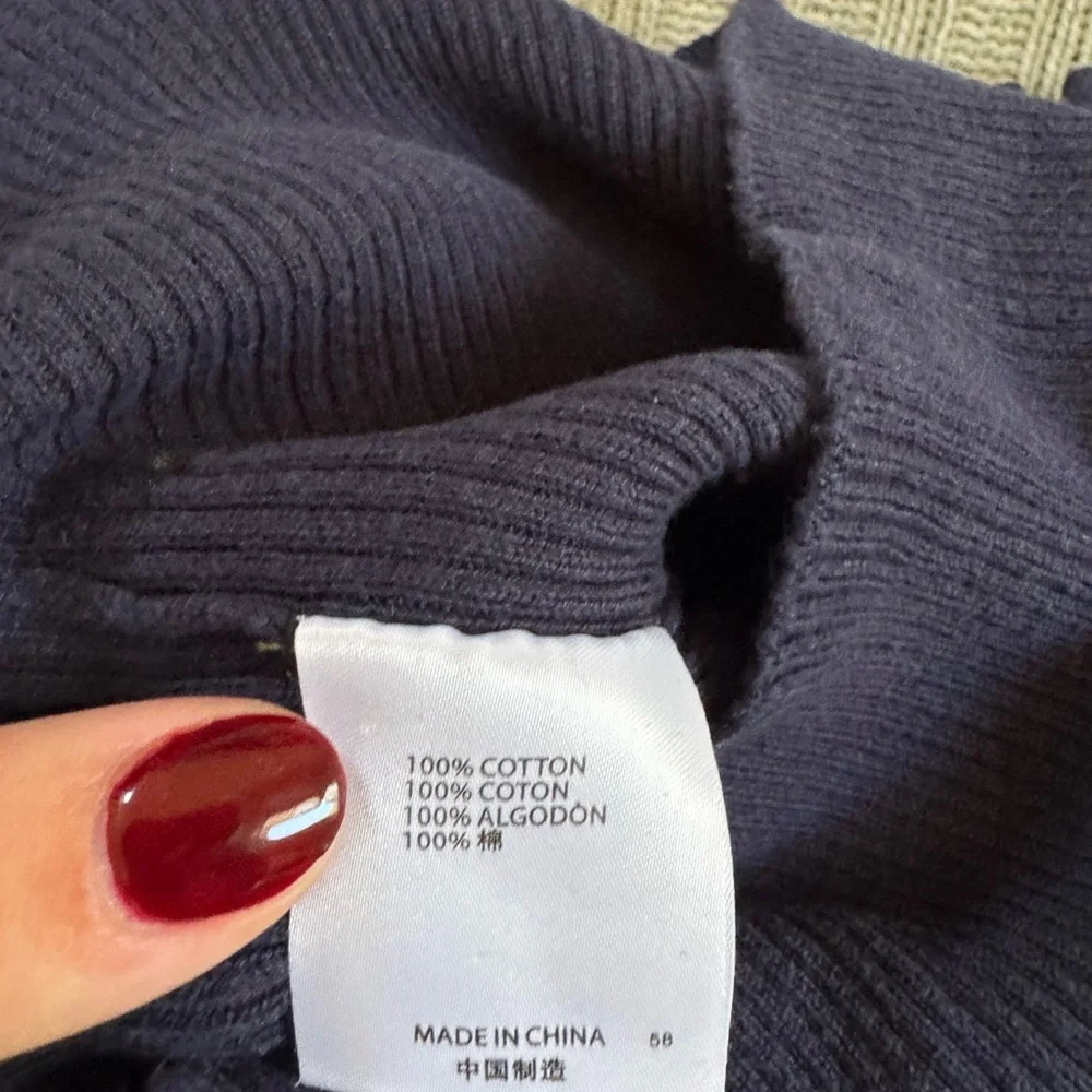 Brandy Melville Navy Blue Tank Top - Picture 4 of 5